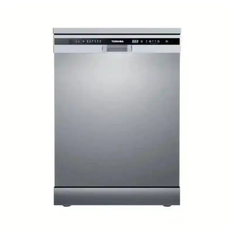 اشتري الان غسالة أطباق توشيبا 13 فرد فضي DW-13F8AF(SS)