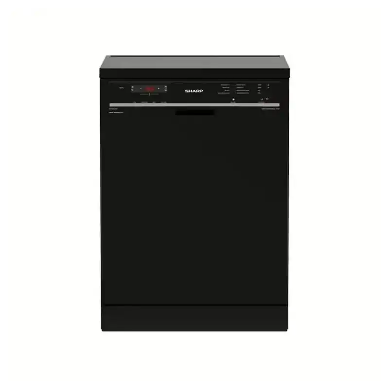 اشتري الان غسالة اطباق شارب 60 سم شاشة رقمية  QW-V815-BK2